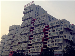 [鄭州真石漆]富士康冠達(dá)花園個性設(shè)計，只用超前單彩真石漆